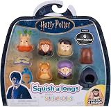 Squish-a-longs Harry Potter Mini-Squish 6-Pack with Accessories Brand New view 3