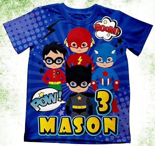 personalized avengers birthday shirts