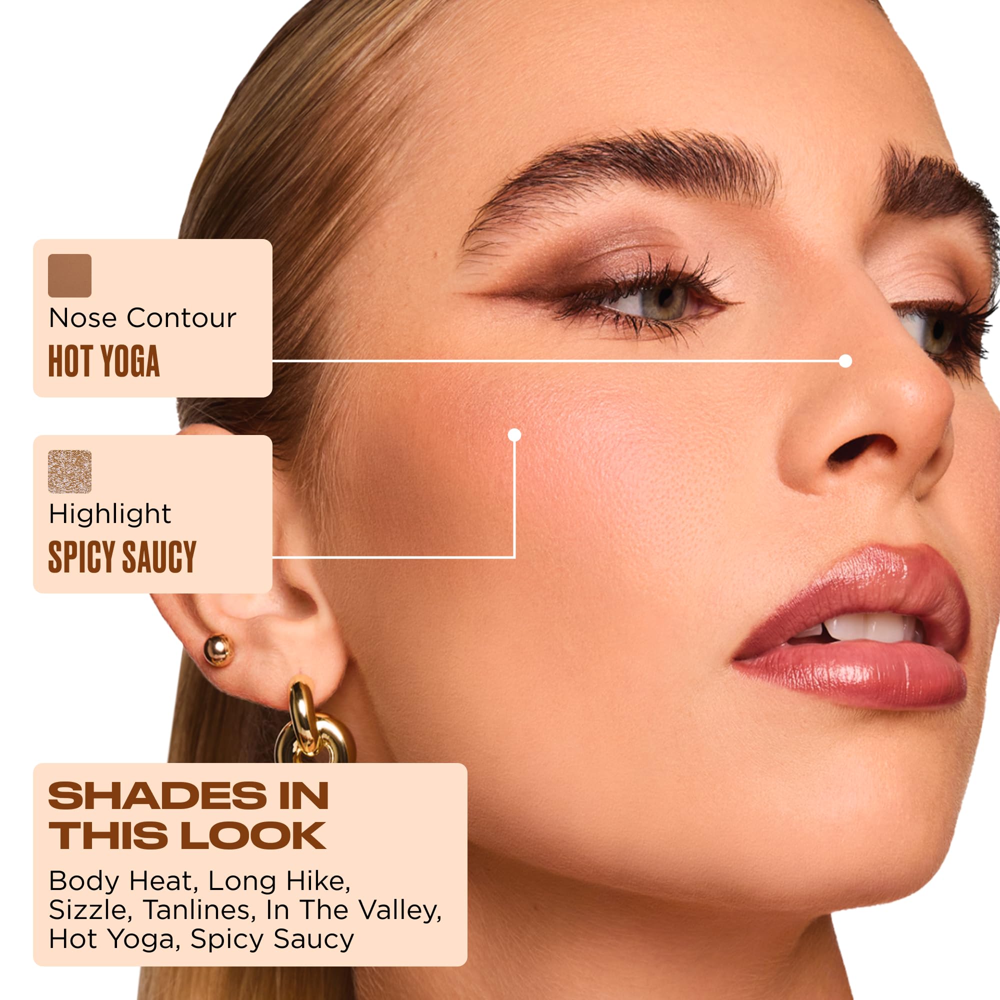 URBAN DECAY Naked Shaped Eyeshadow Palette - Multi-Use Neutral Eye & Face Palette, 14 Crease & Transfer-Resistant Shades, Up to 16HR Wear, Sculpting Creams, Defining Powders, Shimmer Highlighters