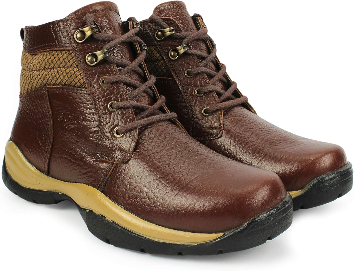 Buy MEN’S CASUAL STYLISH BROWN BOOTS II Size UK 5 to UK 13 at Amazon.in