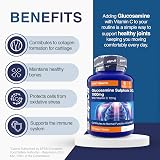Zipvit Glucosamine 1000mg with Vitamin C 180 Vegan Tablets Joint Support view 2