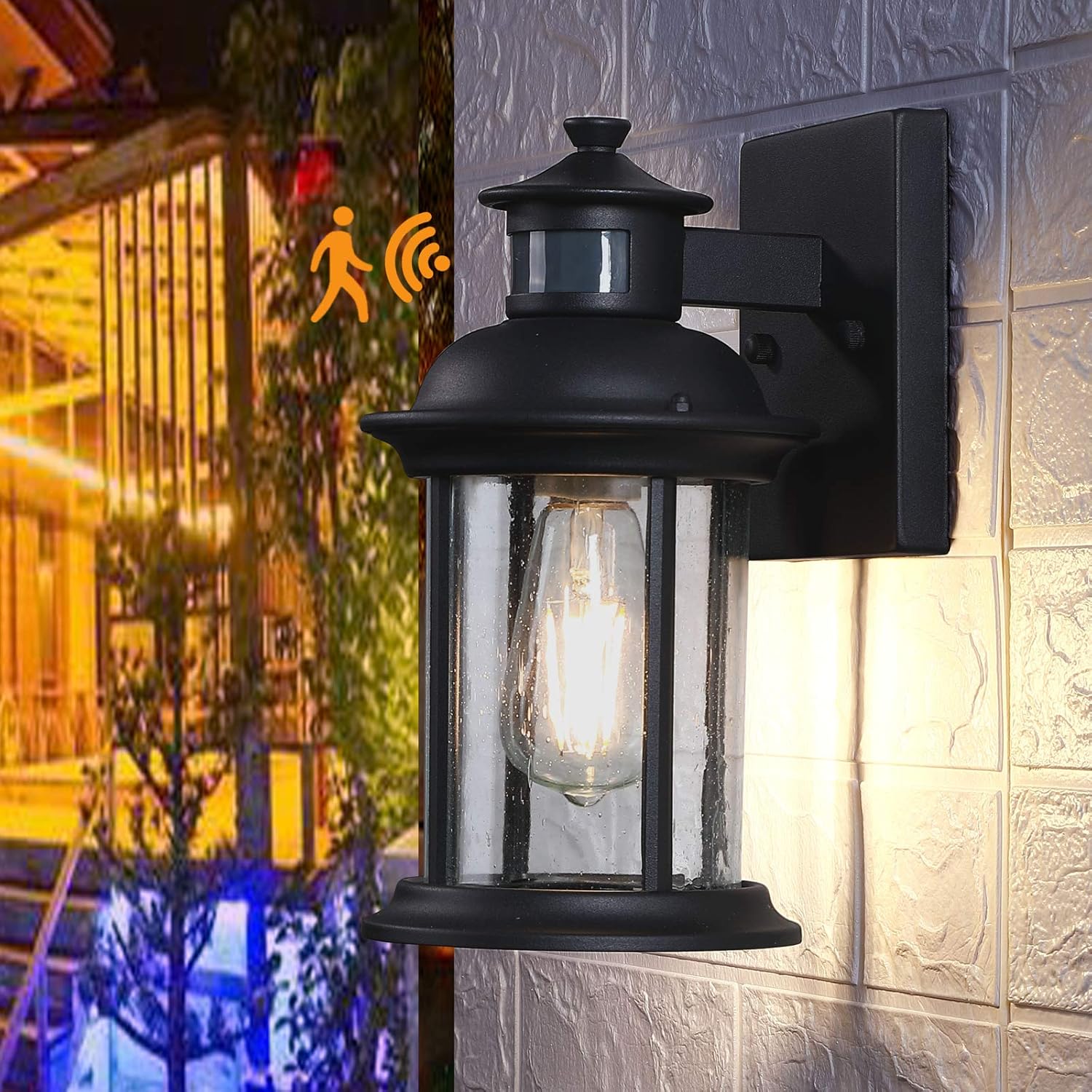 Motion Sensor Dusk to Dawn Outdoor Light