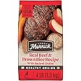 Merrick Healthy Grains Premium Adult Dry Dog Food, Wholesome And Natural Kibble With Beef And Brown Rice - 4.0 lb. Bag
