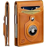 SERMAN BRANDS Money Clip Wallet - Mens Wallets slim Front Pocket RFID Blocking Card Holder Minimalist Mini Bifold