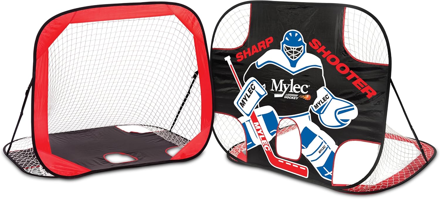 Mylec All Purpose Pop Up Goal (54 x 44-Inch) : Hockey Goal Targets : Sports & Outdoors