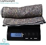 Triplast Removal Blankets Pack of 5 150 x 200 cm Wool Mix Heavy Duty view 3