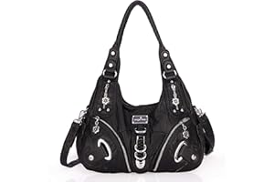 Angelkiss Purses and Handbags Hobo Shoulder Bags Top-Handle Totes Crossbody Purses for Women