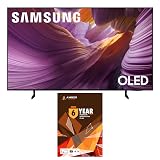 SAMSUNG QN55S85FAFXZA 55 Inch OLED HDR 4K Smart TV with Q-Symphony Pro and 6 Year Amber Protection Plan (2025)