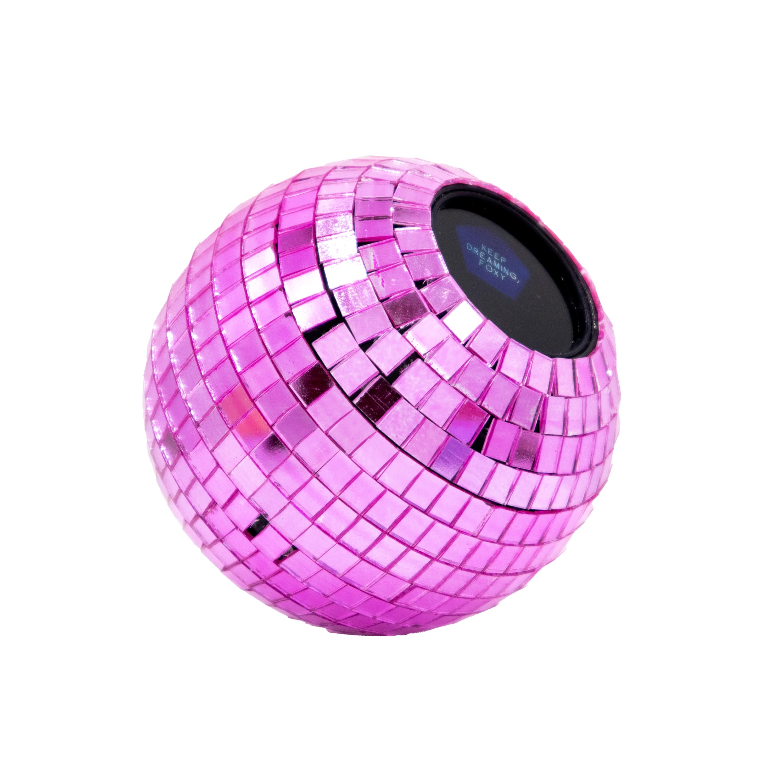 NPW Disco Decision Ball Fortune Teller Ball - Ask Questions & Get Groovy Answers, Mysterious Magic Ball Novelty Party Gifts | White Elephant Gifts