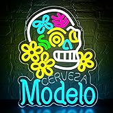 Beer Neon Sign for Wall Decor Dimmable Beer Neon light for Bedroom Bar Led Business Signs Suitable for Man Cave Home Bar Pub Party Store Bistro Birthday Gift Christmas Decor Size 14.9*11.8In(ZYLD283)