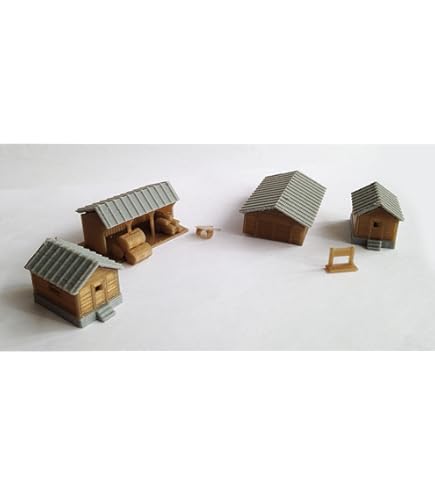 KATO SECTION HOUSE KIT 23-222 2個入り Kato 23-221 Rural Freight Platform Set - N Scale | Kato Model Trains
