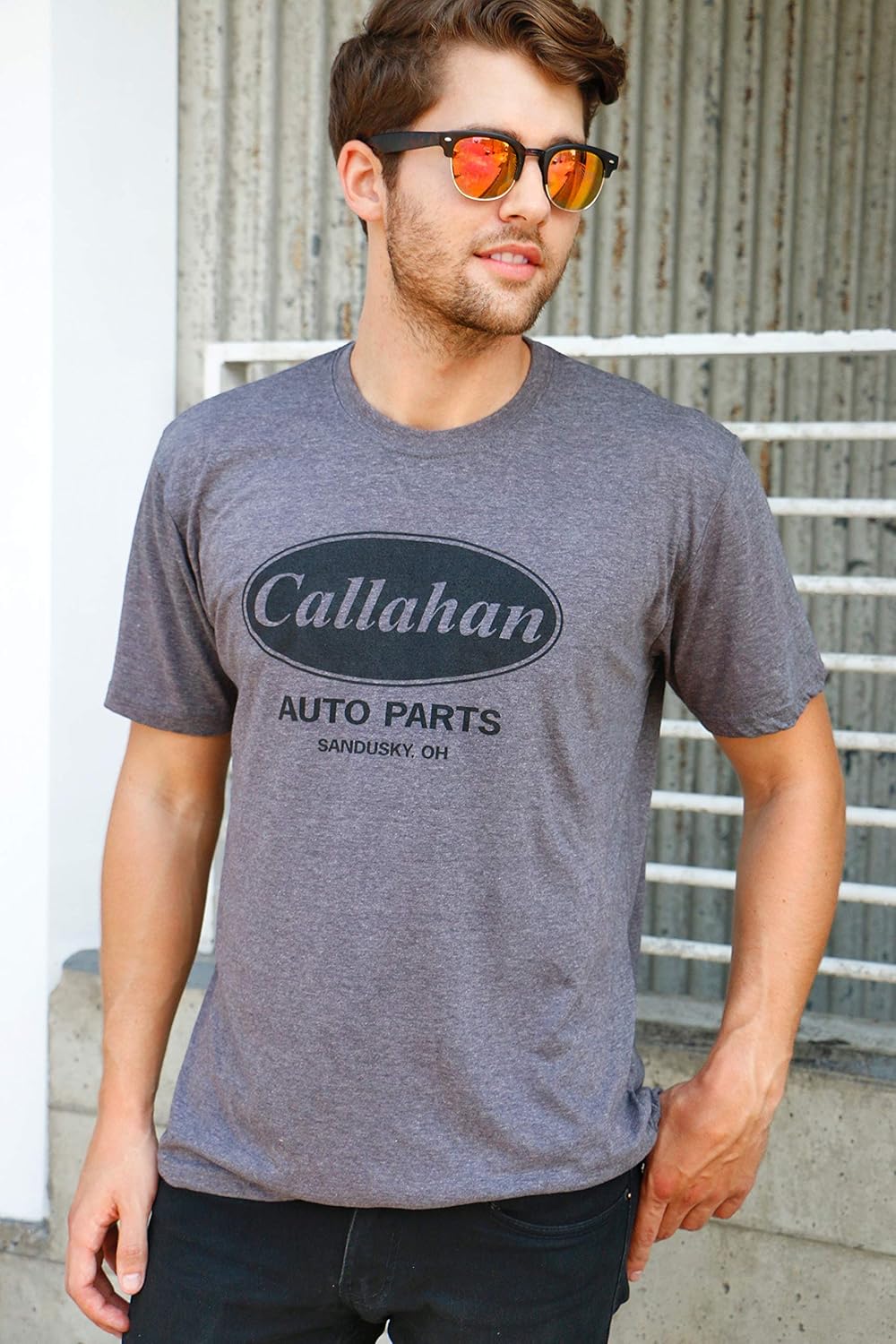 Mens Callahan Auto T Shirt Funny Shirts Cool Humor Graphic Saying Sarcasm Tee | 