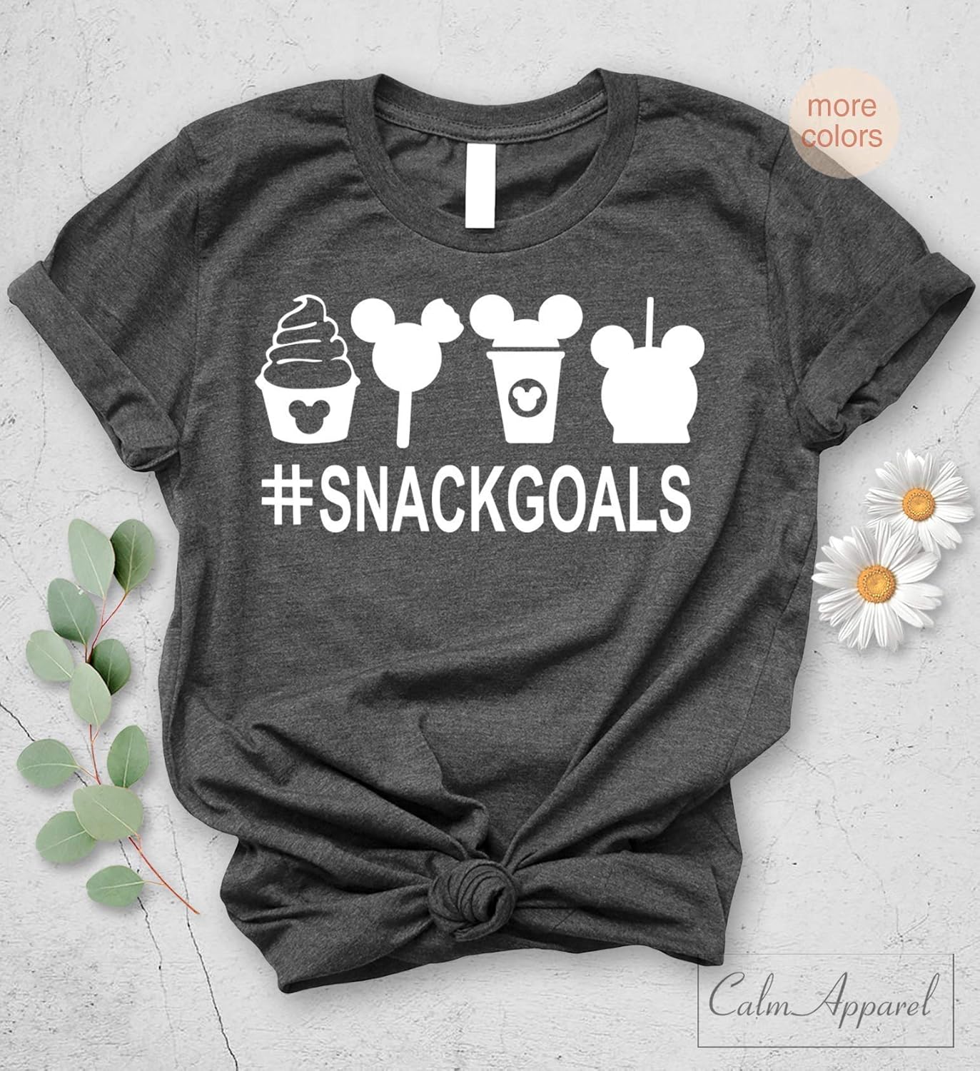 Snackgoals Unisex T-Shirt Disney. disney snack goals shirt. 