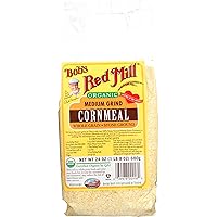 Bob's Red Mill, Organic Medium Grind Cornmeal, 24 oz