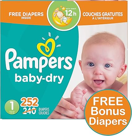 amazon pampers size 1
