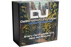 Destination Unknown: Urban Explorer – The Road Trip Adventure Card Game for Couples, Friends & Families | Explore New Places, Create Memories & Turn Any Drive into a Adventure!