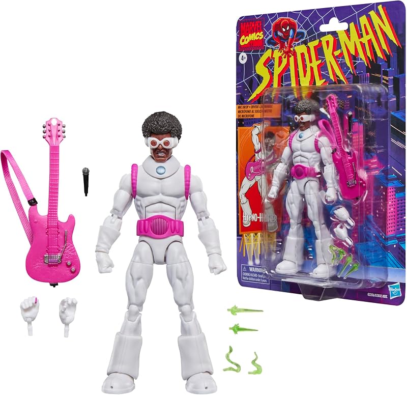 Marvel Legends Series, Hypno-Hustler, Figura Retro Coleccionable a Escala de 15 cm Inspirada en los cómics de Spider-Man — foto 2 de 8