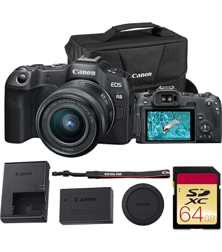 Amazon.com : Canon EOS R8 Mirrorless Camera RF 24-50mm f/4.5-6.3