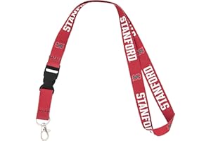 Desert Cactus Stanford University Lanyard Cardinal Car Keys ID Badge Holder Keychain Detachable Breakaway Snap Buckle (Red)