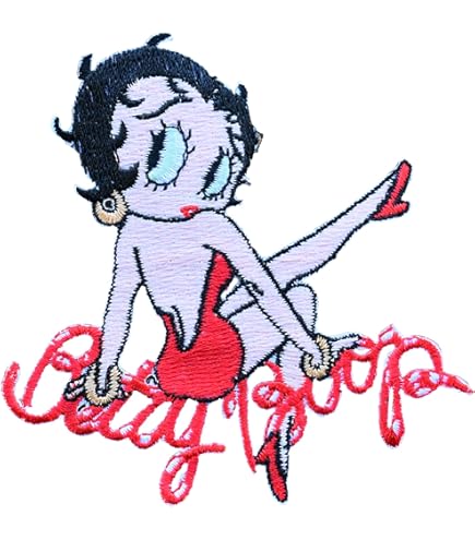 Patch thermocollant Betty Boop, écusson thermocollant Patch thermocollant Betty Boop, écusson thermocollant