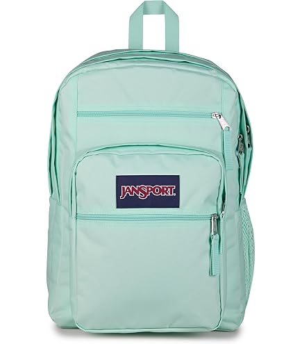 JANSPORT Large Backpack, 15 Inch Laptop Compartment, Green, Einheitsgröße, BIG STUDENT : Electronics