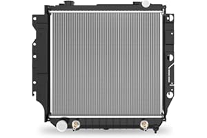 AUTOSAVER88 Radiator Compatible with 1997-2006 Jeep Wrangler L6 4.0L, for 03-06 Jeep Wrangler L4 2.4L, for 97-02 Jeep Wrangler 2.5L ATRD1063