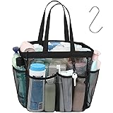 F-color Mesh Shower Caddy Portable, 8.3" Deeper