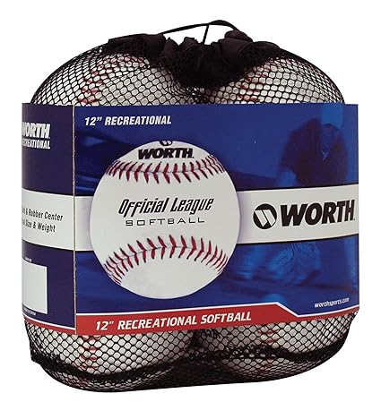 Worth 12 inch softballs Clearance