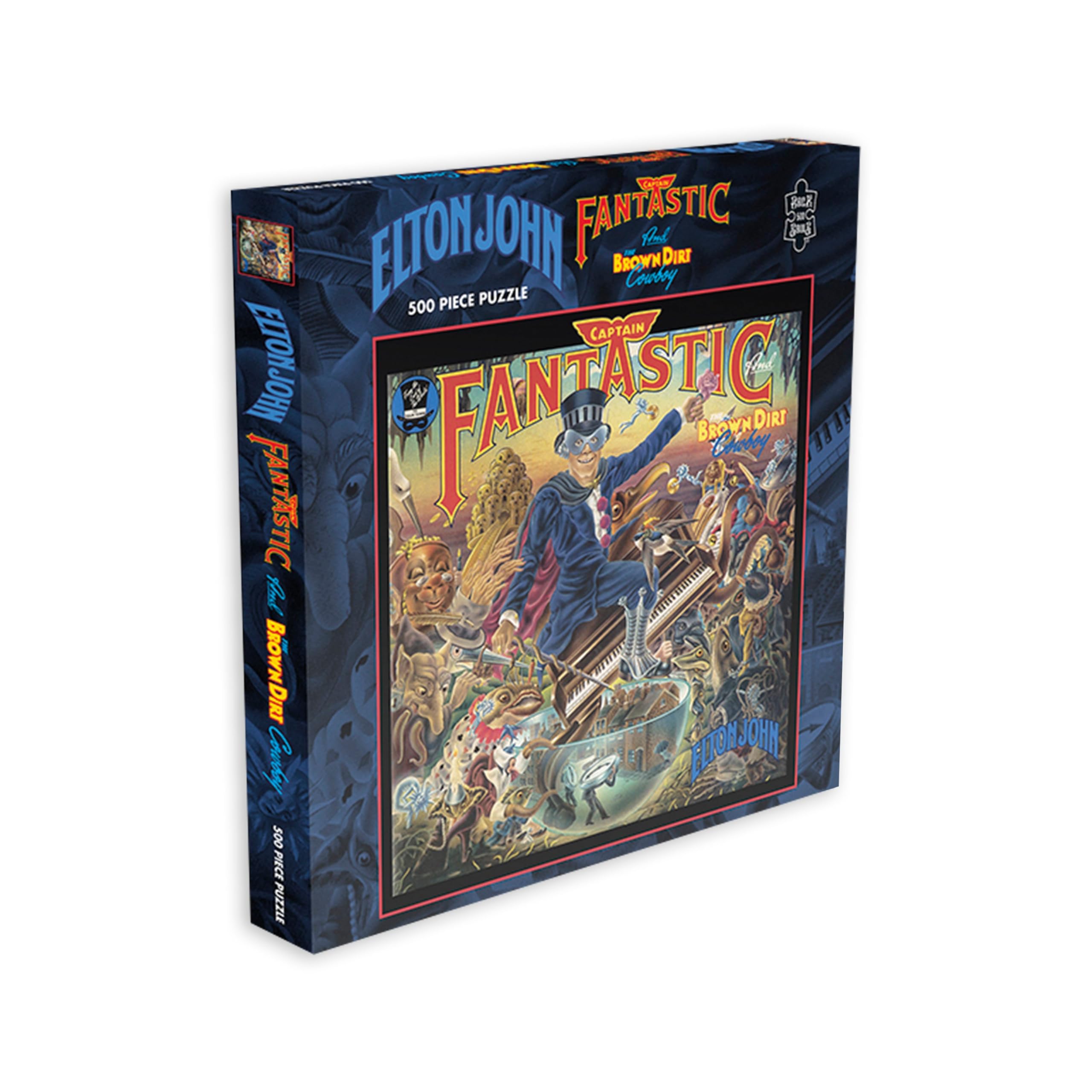 Elton John - Captain Fantastic - 500 Piece Jigsaw Puzzle - Officially Licenced - Perfect for Adults, Family and Rock Fans