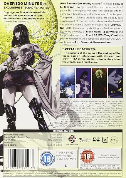 Download Amazon Com Afro Samurai Resurrection 2009 Dvd Movies Tv Free Wallpaper Amazon Com Afro Samurai Resurrection 2009 Dvd Movies Tv Desktop Wallpaper