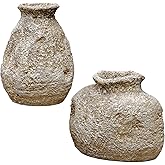 Uttermost 17131 Ancient Echos - Vase (Set of 2)-11.5 Inches Tall and 8 Inches Wide