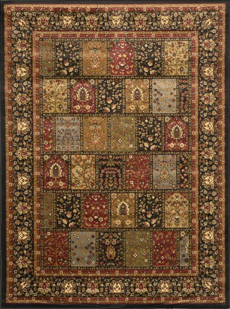 Best Black Floral Kitchen Runner Rug