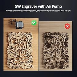 LONGER Laser Engraver Ray5 5000mW Engraver Machine