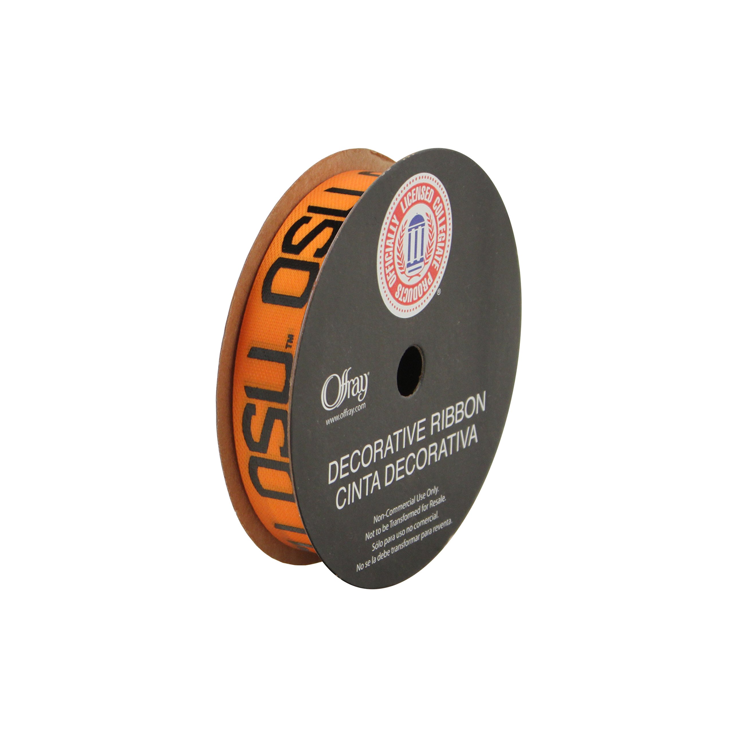 Photo 1 of Offray Oregon State University Beavers Fabric, 9/16" X 9FT Ribbon (Model: 873166)