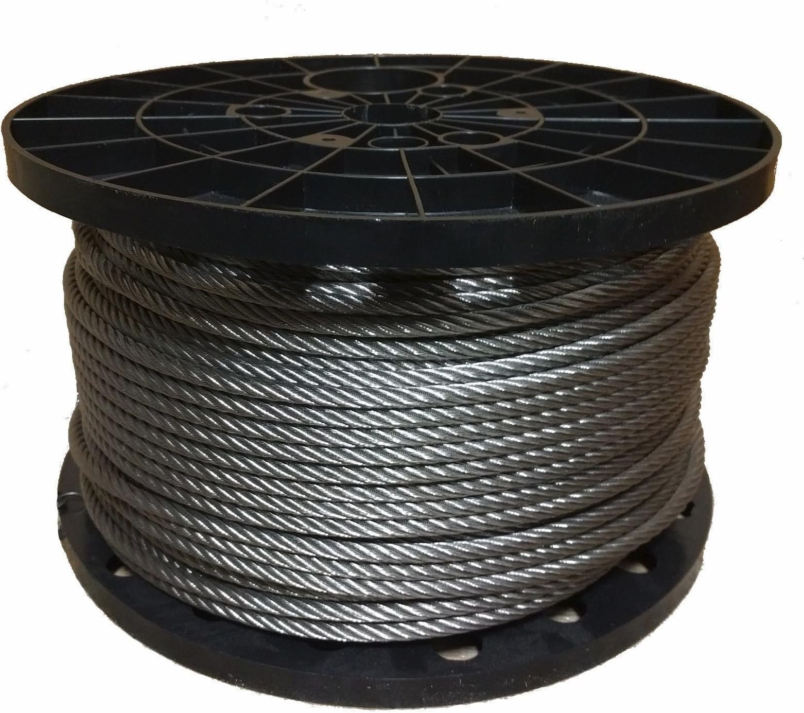 3/8" Stainless Steel Aircraft Cable Wire Rope 7x19 Type 304 (250 Feet)