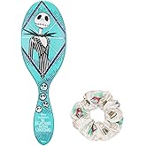Wet Brush Detangle & Style Duo Kit, Jack Skellington (Nightmare Before Christmas) - IntelliFlex Bristles - Detangling Brush Glides Through Tangles For Wet & Dry Hair, 1 Hair Brush & 1 Coil Scrunchie