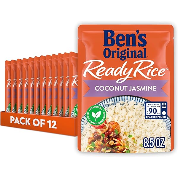 Amazon.com : BEN'S ORIGINAL Ready Rice Jasmine Rice, Easy Dinner
