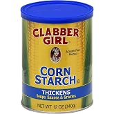 Clabber Girl Gluten-Free Corn Starch, 12 Ounce (Pack of 12)