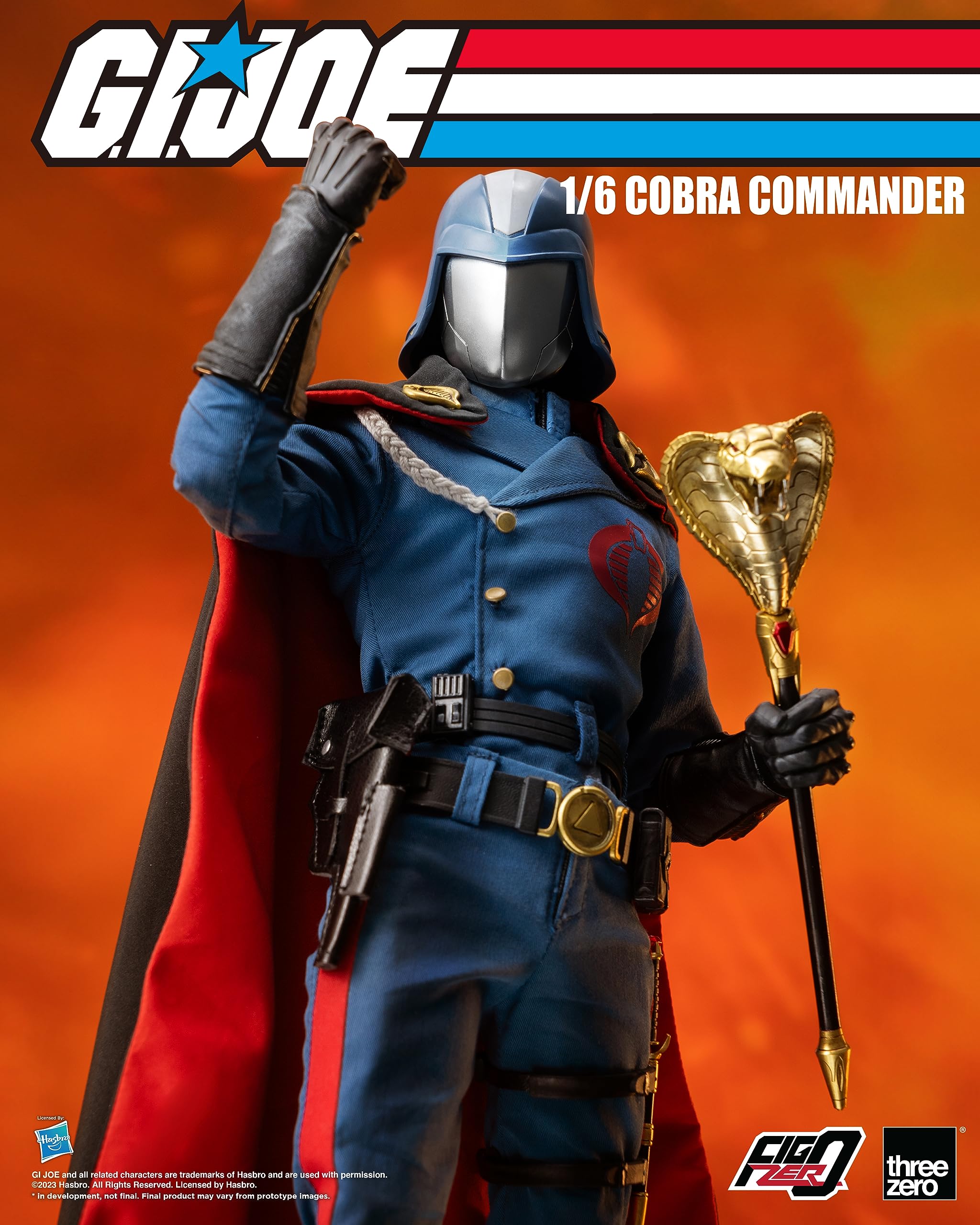 FigZero G.I. Joe: Cobra Commander 1:6 Scale Figure