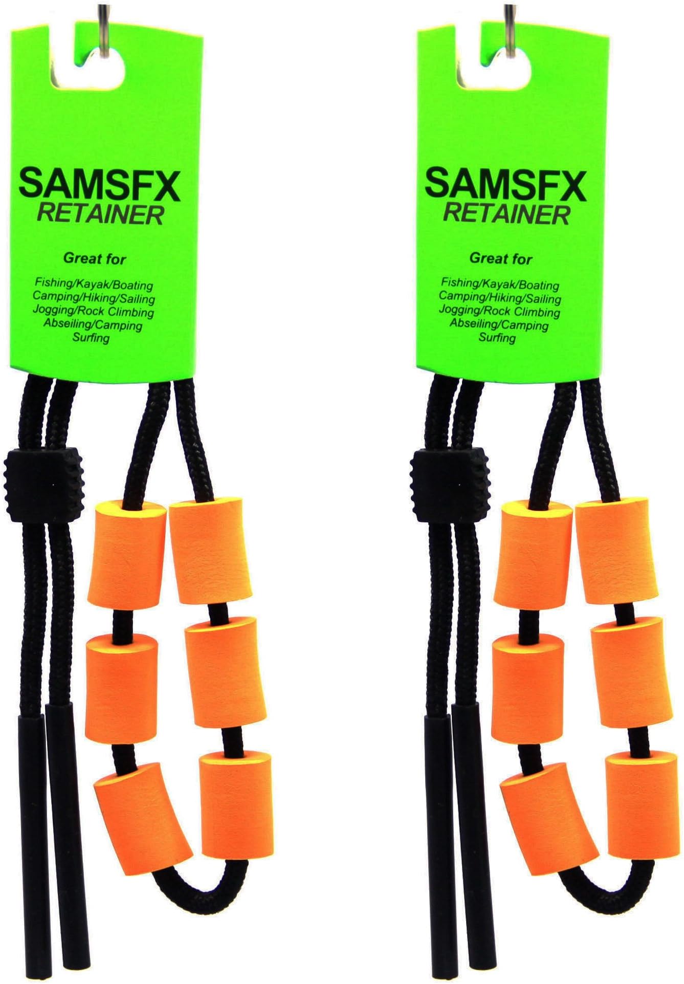 SAMS FISHING SAMSFX 2pcs Adjustable & Floating Eyewear Retainer Holder Strap