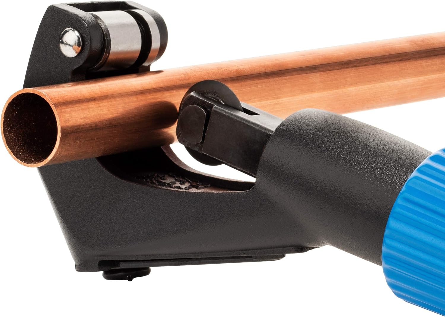 Copper Pipe Tubing Cutter By LORESO - Tube Cutter for Copper, Brass, Aluminum, Thin Stainless Steel & PVC Pipes Cutter with Extra Blade and Reamer for 1/8 to 1 1/8 Inch ( 3-28mm ) OD Pipes - - 
