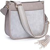 Caitina Crossbody Bag Women Vegan Leather Hobo Handbag Trendy Crossbody Shoulder Bag Purses For Women with 2 Adjustable Strap