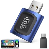 2026 Upgraded 2-in-1 Wireless CarPlay Adapter &amp; Android Auto Wireless Adapter, Bluetooth Car Adapter for Wired to Wireless, Fast &amp; Stable Auto-Connect, 5G WiFi &amp; BT 5.4, Plug &amp; Play (USB-C/A)