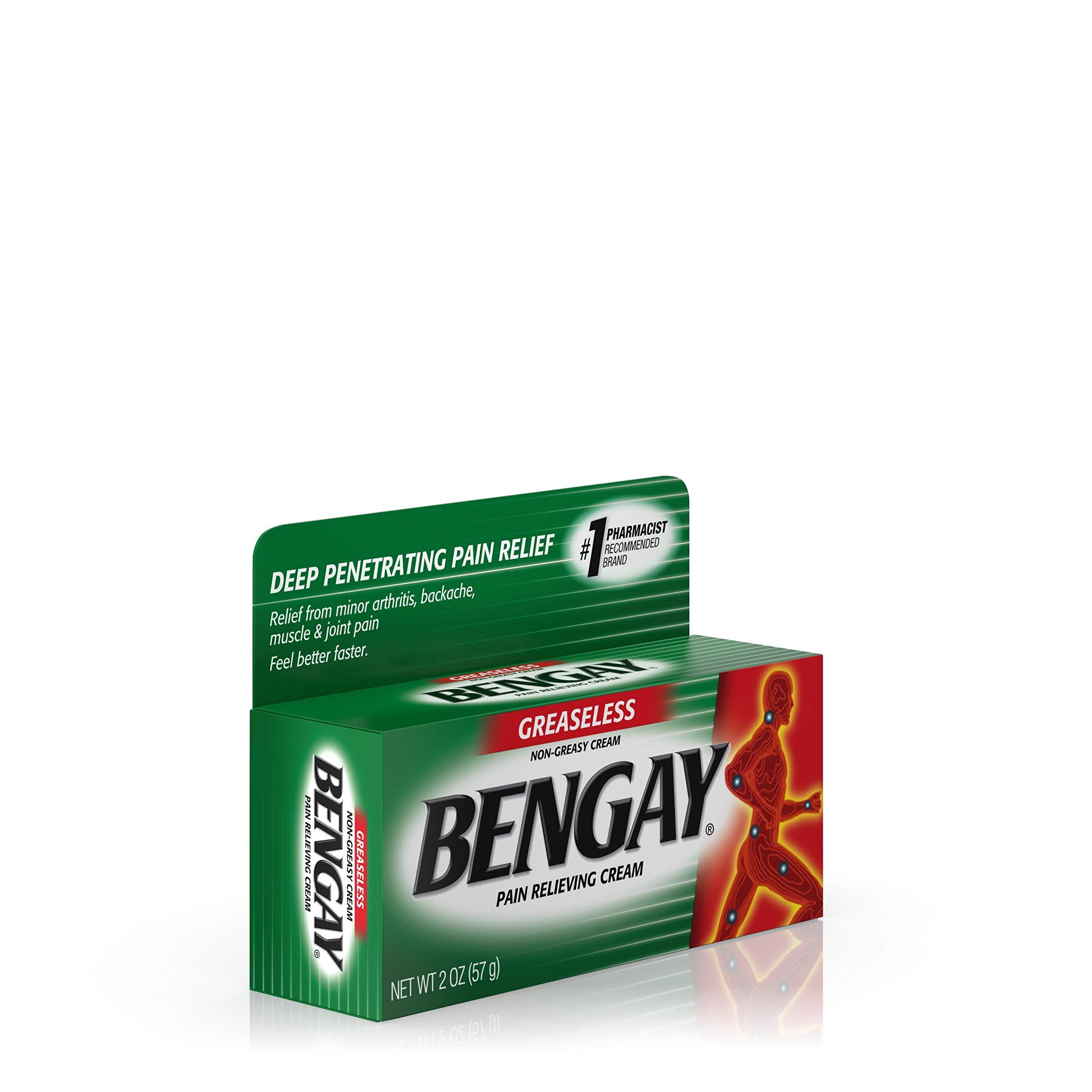 Bengay Pain Relieving Cream, Greaseless2 oz Buy Online in UAE. Hpc