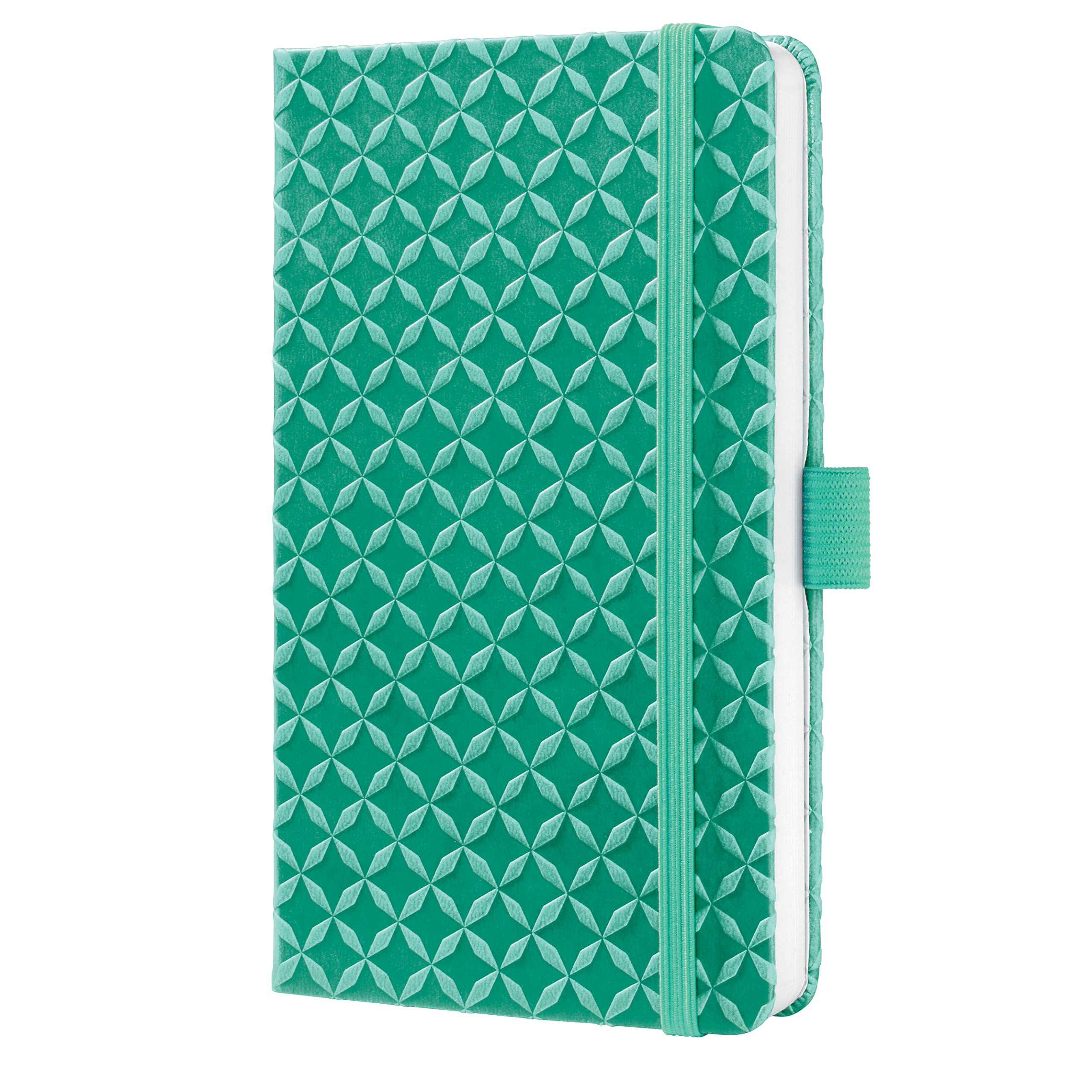 SIGEL JN132 Jolie Notebook, lined, approx. A6, mint Green, hardcover, 174 pages