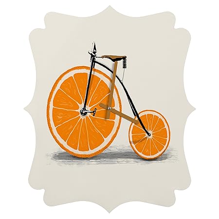 Deny Designs Florent Bodart, Vitamin, Quatrefoil Clock, Small