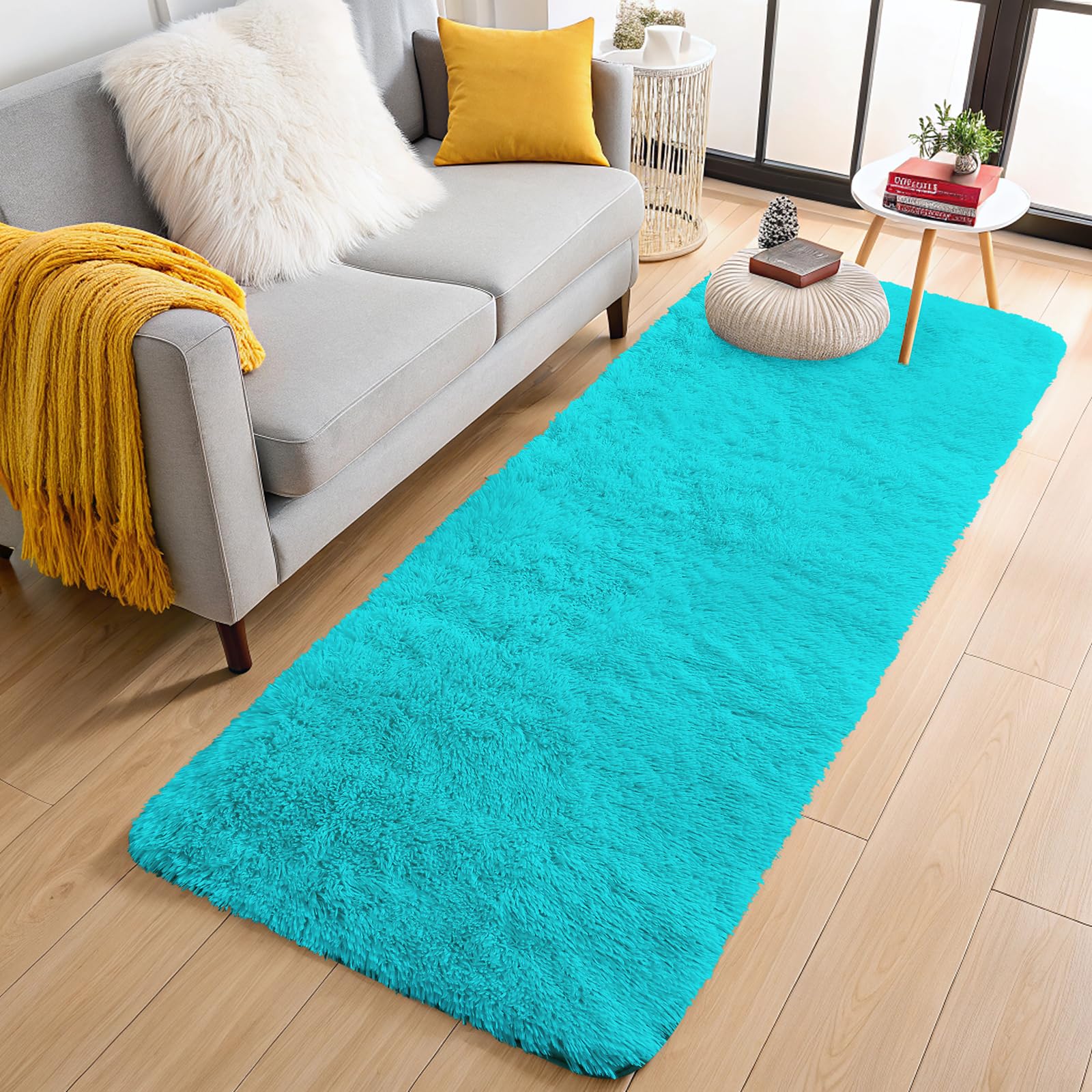 OLANLY 2x5 Machine Washable Runner Rugs for