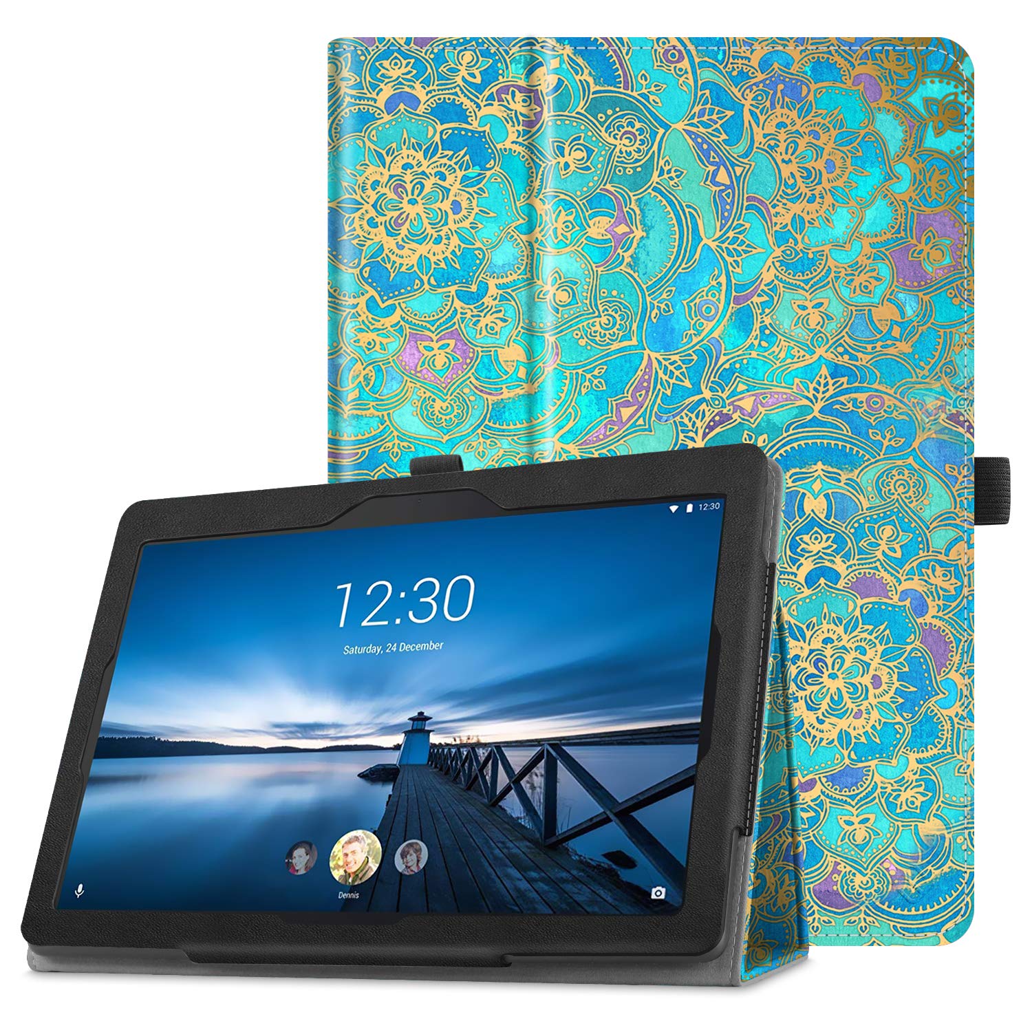 For Lenovo TAB E10 TB-X104F 10.1 Inch Android Tablet 2018 Folio Case
