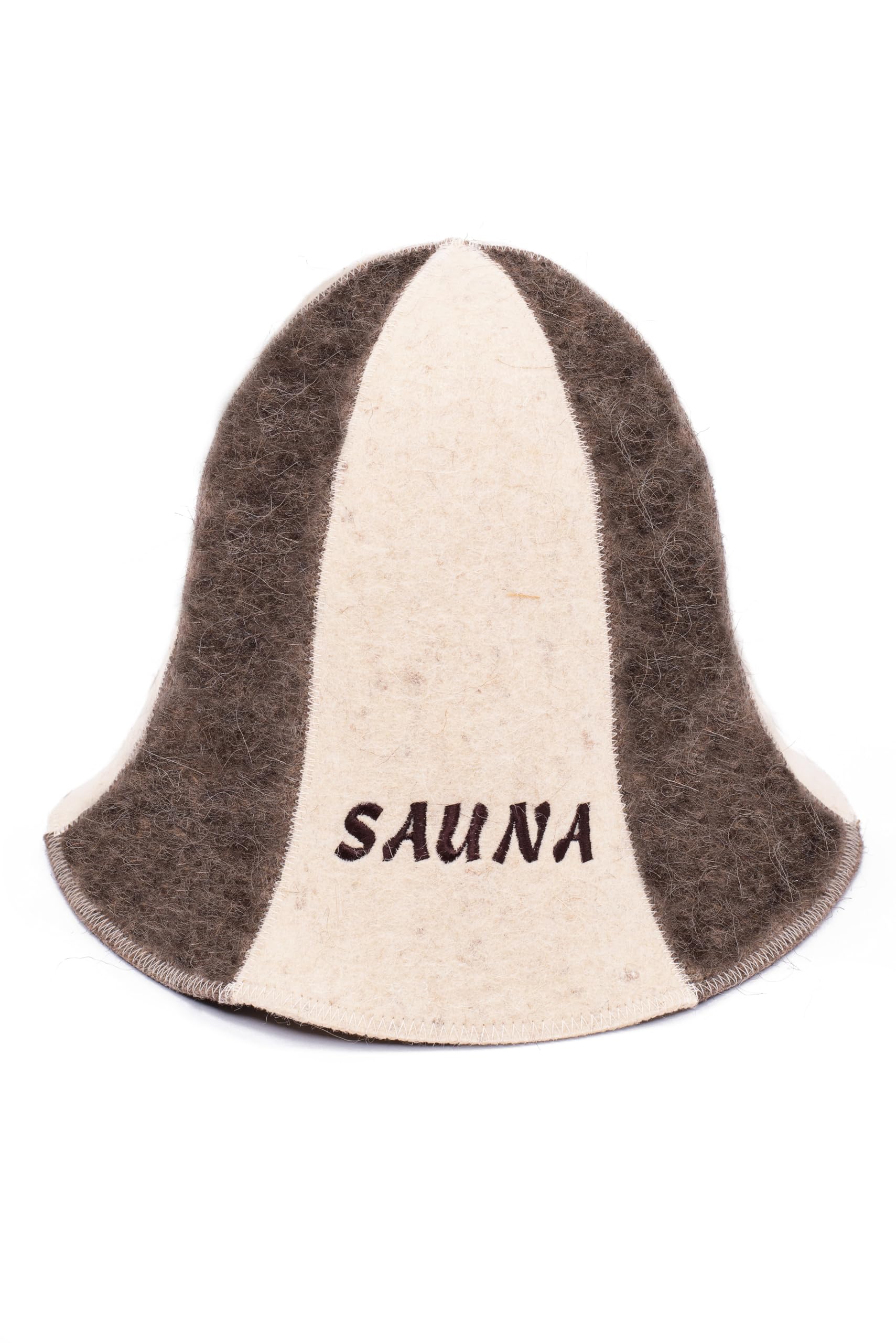 Ger3as Sauna Hat 100% Wool Felt with Hooks for Men and Women Wellness (UK, Numeric, 6 7/8, 7 1/2, Sauna)