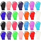 Puyawen 28 Pairs Adult Touchscreen Gloves Winter Stretch Gloves Knit Texting Glove Warm Touch Screen Glove for Men Women